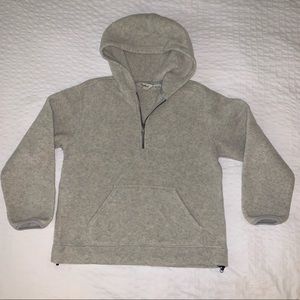 Eddie Bauer Polartec quarterzip hoodie